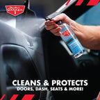 Jay Leno's Garage All Purpose Interior Cleaner Spray for Cars Trucks SUVs and Motorcycles Cleans Leather Vinyl Plastic Wood Grain and Screens Protects with UV Inhibitors 16 oz (16 oz (Pack of 2))
