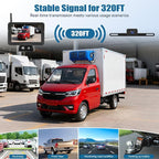 Wireless Backup Camera for Cars with 5 Inch Monitor Digital Signal Stable Reverse Camera Night Vision for Truck/Car/Pickup/SUV/ IP69 Waterproof
