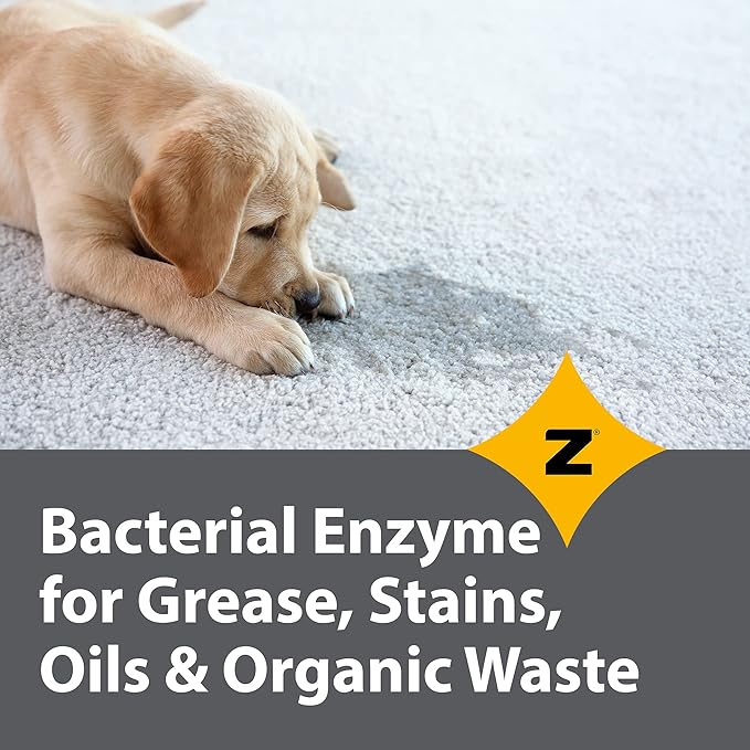 Zeiff Pro-Grade Multi-Purpose Probiotic Enzyme Cleaner - Pet Stain and Odor Remover, Drain Cleaner - Powerful Cleaning & Odor Eliminating Formula For Professional & Home Surfaces - 1 Gallon