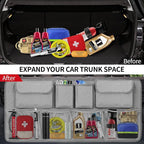 Car Trunk Organizer and Storage, Large Capacity Backseat Hanging Storage Accessories, Backseat Car Organizer for SUV/MPV/Truck (Dimgrey)
