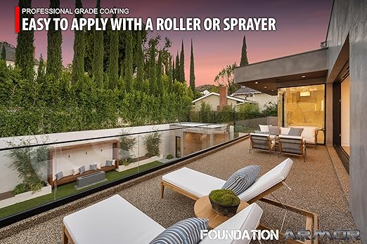 Armor AG Brown Seal - Brown Tinted High Gloss Solvent Based Acrylic Concrete Sealer and Cure and Seal - 16 Ounce Sample
