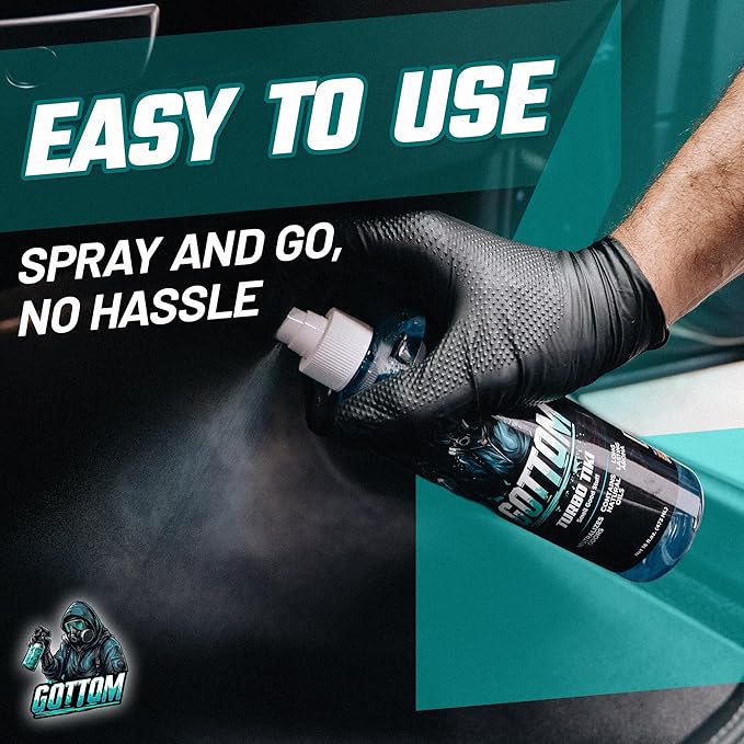 Gottom Air Freshener Spray - Long Lasting Odor Eliminator - 16 oz (Turbo Tiki) - Car Scent, Auto Odor Remover, Fresh Fragrance, Air Freshener for Trucks, SUVs, RVs & more