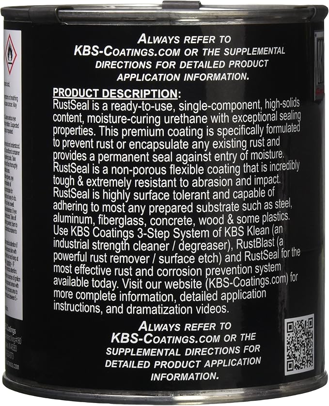 KBS Coatings 4408 Off-White RustSeal - 1 Quart