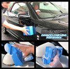 Sudz Budz® Premium Jumbo Foam Grid Car Wash Sponge 1pc | Anti-Marring Sponge for Soap and Rinseless Washing | Cross-Cut, Easy Grip, Large Sponge. Durable, Soft, Scratch-Free Car Cleaning and Detailing