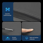 Double-Layer Armrest Box for Nissan Versa Almera 2020-2024 Car Center Storage Box Organizer Interior Hand Centre Consoles with Cup Holder Black Accessories