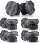 BBTO 10 Pack Tire Dressing Applicator Washable Tire Shine Applicator Dressing Pad Car Detailing Foam Sponge Reusable Tires Cleaner Sponge for No Mess Tires Detailing Supplies