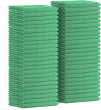 Avalon Towels Microfiber Cleaning Cloths (Value Pack of 48) - Size 16 x 16 Inches, Highly Absorbent Cleaning Rags, Lint Free, Reusable and Washable, Microfiber Towels for Cars