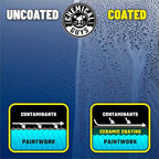 HydroCharge Ceramic Spray Coating - The Ultimate Nano Ceramic Spray Protectionwith Chemical Guys MIC_506_03 Professional Grade Premium Microfiber Towels, Gold 16" x 16", Pack of 3
