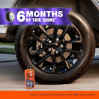 Nu Finish Tire and Trim Protectant Gel, Tire Shine and Trim Shine, Ceramic Technology, Car Cleaning Supplies, 16 fl oz