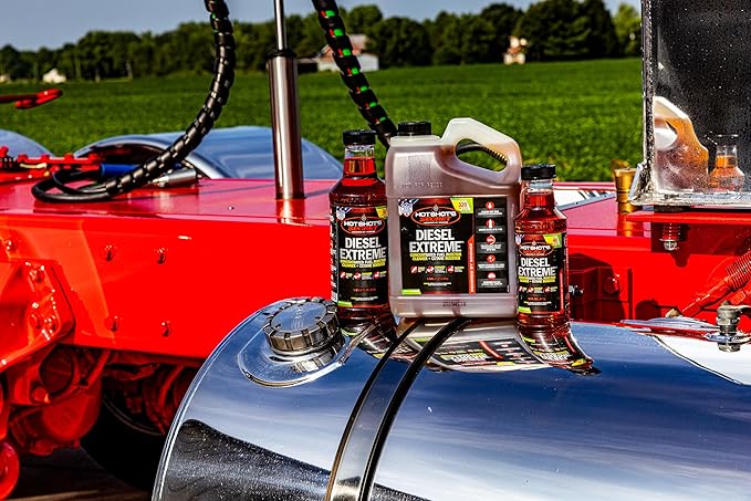 Hot Shot’s Secret Diesel Extreme 1 Gallon – Treats 320 Gallons – Concentrated Diesel Fuel Additive, Fuel System Cleaner and Injector Cleaner, Restores Engine Performance