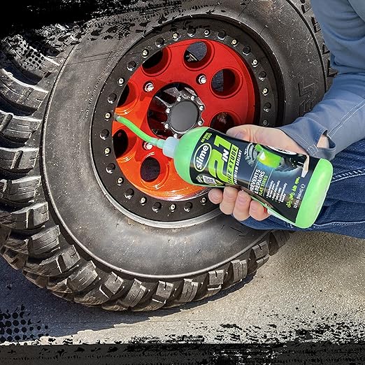 Slime 10194-6PK 2-in-1 Tire & Tube Sealant Puncture Repair Sealant, Premium, Prevent and Repair, Suitable for All Off-Highway Tires and Tubes, Non-Toxic, Eco-Friendly, 6 x 32 oz Bottles