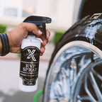 Liquid X R.V.P. Spray - Premium Tire Dressing for Any Rubber, Vinyl & Plastic - Non Greasy, Satin Finish - Added UV Protection, No-Sling (16 oz)