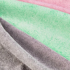 Amazon Basics Microfiber Cleaning Cloths, Ultra Absorbent, Scratch Free, Non-Abrasive, Reusable and Washable, All-Purpose, Car Detailing, 16" x 12", Green/Gray/Pink, 36-Pack