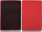 Tidy Monster 2 Pack Clay Bar Mitt for Car Detailing, Medium Grade Auto Magic Clay Towel, Scratch-Free and Paint Safe, for Cleaning Polishing Detailing Cars Paint, Glass, Wheels (Red)