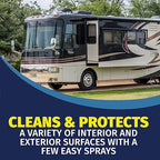 RV Multi-Surface Protectant Spray, Sun Protection Spray for RVs and Campers, Use on Vinyl, Plastic and More, 14 oz Can