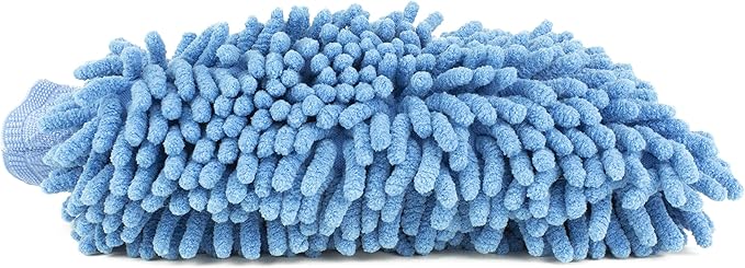 Zwipes Chenille Microfiber Premium Scratch-Free Car Wash Mitt, 2-Pack, Color may vary