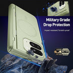 Poetic Revolution Flex Case for Google Pixel 10 Pro Fold, [Foldable Kickstand][Hinge Protection][MagSafe Compatible], Shockproof Slim Pixel 10 Pro Fold Cover with Built-in-Screen Protector, Green