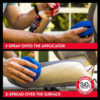Griot's Garage Vinyl and Rubber Protectant for RVs, Campers, Trailers, Boats, ATVs, UTVs, Motorcycles, SiO2-Powered Ceramic Restorer, 10824, 25oz
