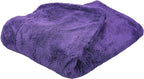 Maxshine 20" x 24" Universal Purple Car Drying Towel – 1200 GSM Rinse-Free Double-Sided Microfiber – Plush, Super Absorbent Towel for Car Wash & Detailing