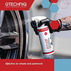 Gtechniq W6 Iron Removing Wheel & Paint Cleaner for Cars, 169 fl oz | Powerful Iron and Fallout Remover, Dissolves Contaminants Safely, Protects Paintwork and Wheels