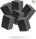 Adam's Polishes Block Applicator (6 Pack) Trim Dressing & Tire Shine Applicator Pad for Car Detailing | Reusable & Customizable Durafoam | for Use After Car Wash Wheel Cleaner