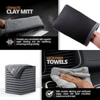 Cerakote Pro Ceramic Bundle – Car Wash & Professional Ceramic Kit with Microfiber Towels – Exterior Auto Cleaning & Protection Kit - Prep and Apply Cerakote Professional Ceramic Paint Coating