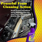 Wizards Bike Wash - Cleaner For Motorcycle Washing Kit- Quick Detailer for Bike with Bug Remover - For Your Motorcycle Accessories and Detail Kit - 22 oz