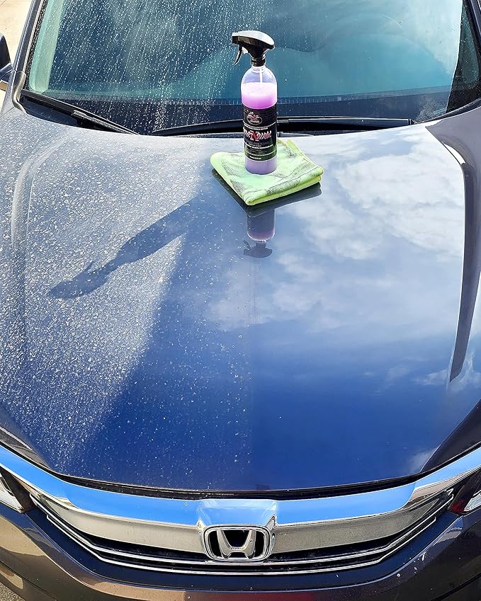 Wet & Wild WNW-16 Waterless Car Wash Detailer Spray for Car DetailingSafe for Cars, Trucks, Motorcycles, Boats, RVs & More, 16 fl oz