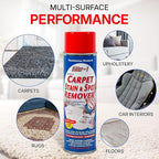 Carpet Spot Remover, Stain and Red wine Remover and Spot Treatment for Oil, Grease, Urine, Cleaning Performance for Rugs, Upholstery, Fabrics Pack of 6
