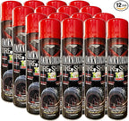 Black Diamond Tire Shine Spray - Extreme Gloss, Long Lasting, No Sling, Wet Look - 14 oz (Pack of 12)