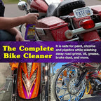 Wizards Bike Wash - Cleaner For Motorcycle Washing Kit- Quick Detailer for Bike with Bug Remover - For Your Motorcycle Accessories and Detail Kit - 22 oz