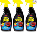 Stoner Car Care 92034-3PK Trim Shine – Black Trim and Plastic Restorer for Cars – Vinyl and Plastic Trim Protectant Coating for Interior and Exterior Use – Water-Based Formula – 22 fl oz (Pack of 3)