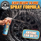 Chemical Guys CLD1051602 Sticky Gel Citrus Wheel Cleaner Gel, (Safe For All Wheel Types) Works on Cars, Trucks, SUVs, Motorcycles, RVs & More, 16 fl oz (2 Pack)