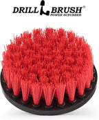 Outdoor Cleaning Tools - Patio Scrub Brush - Outdoor Deck Scrubber Brush - Bird Bath Cleaning Tool - Fountain Cleaning Brush - Garden Statues Cleaning Tools - Concrete Stain Cleaner - House Siding