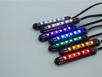 Oznium LED Modules (Straight Black, Pink LED)