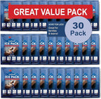 Sport Temp Instant Ice Cold Packs (7”x 5”) Disposable Ice Packs for Pain Relief, Swelling, Injuries, Toothaches, and Sprains – Cold Therapy for Athletes, First Aid, Travel & Outdoor Use (30 Pack)