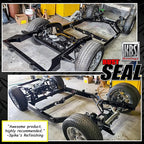 KBS Coatings 4401 Gloss Black RustSeal - 1 Quart, Covers 50 sq ft, Proven Rust Prevention