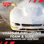 Jay Leno's Garage Ceramic Wash Shampoo Car Wash Soap with SiO2 Ceramic Protection High Foaming Gloss Enhancer Water Beading for Coated and Non Coated Vehicles (16 OZ)