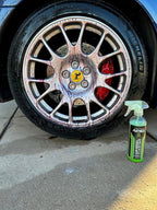 Apex Wheel Cleaner - Iron Remover - Proprietary Color Changing Rim Cleaner Formula - Removes Brake Dust with Ease From Rims - Professional Grade Detailing Product - Easy to apply
