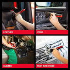 Griot's Garage Soft MOD Detail Brush Head and Handle, Bristle Scrubber for Car Detailing and Light to Medium-Duty Cleaning, Standard Size