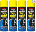 Stoner Car Care 91094-4PK More Shine Tire Finish – Tire Shine Spray Restores Deep Matte Black Finish with Long-Lasting Rain-Resistant Protection, Dry-to-Touch – 12 oz (Pack of 4)