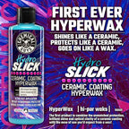 Chemical Guys WAC22916 HydroSlick Intense Gloss Sio2 Ceramic Coating Hyperwax, Hyper Gloss Shine, Safe for Cars, Trucks, SUVs, Motorcycles, 16 fl oz & COM_129_16 Scratch and Swirl Remover (16 oz)