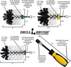 Car Cleaning Supplies Interior - Car Detailing Kit - Scrub Brushes for Cleaning - Wheel Cleaning Brush for Drill - Soft Bristle Cleaner Brush - Carpet Scrub Brush - Car Detailing Brush Set - Clean Car