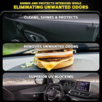 Meguiar's New Car Scent Protectant Wipes - Easy to Use Wipes that Protect and Freshen Your Interior - Ideal for Car Detailing & Maintenance - 30 Count (Pack of 6)