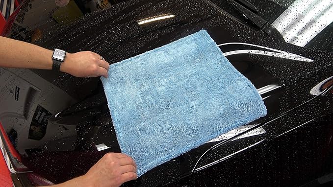 McKee's 37 MK37-G1100 Glacier 1100 GSM Drying Towel, 16 x 16 Inches