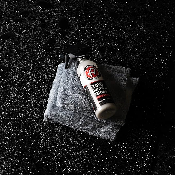 Adam's Polishes H2O Guard & Gloss (5 Gallon) - Car Detailing Hybrid Top Coat Silica Sealant, Car Wax & Polish Quick Detailer | After Car Wash Seals, Shines, and Protects All Exterior Surfaces