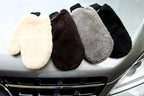 Sheepskin Wash Mitt (Brown)