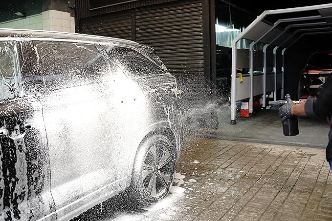 Car Shampoo - 16 oz Premium Car Wash Formula with Rich Concentrated Foam - Ultra High Dilution for Cost-Effective Cleaning -Safe for All Exterior Surfaces & Wheels.