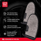 Griot's Garage Microfiber Wheel Wash Mitts, Scratch-Free Cleaning for All Wheel Surfaces, 11820, Set of 2