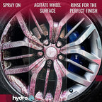 HydroSilex Wheel Cleaner Spray & Iron Remover (16oz) | Remove Stubborn Brake Dust & Road Grime | Recharge Your Wheels | Safe on Chrome, Clear Coated & Plasti Dipped Wheels